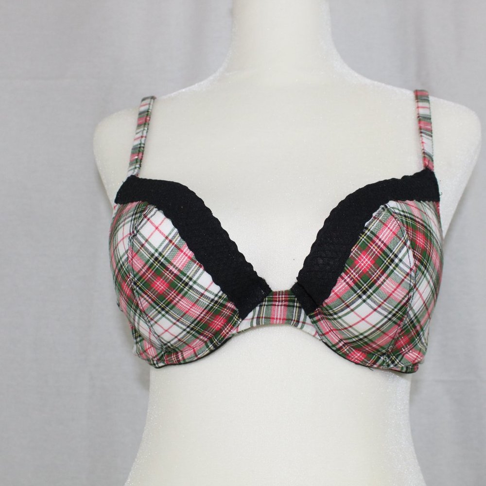 Victoria's Secret Plaid Bra